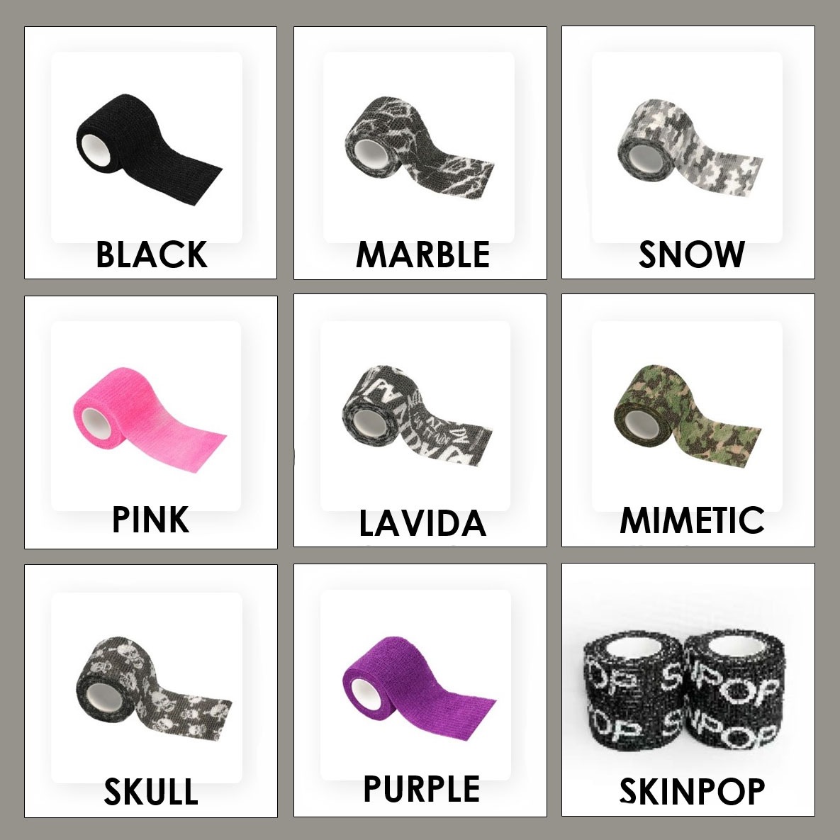 BENDA ELASTICA COPRI GRIP - SKINPOP