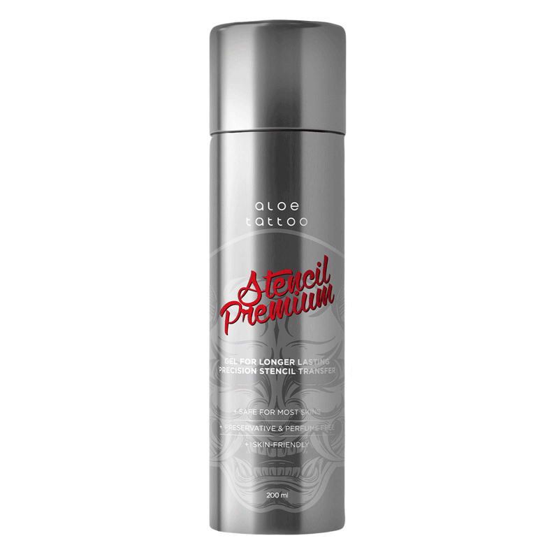 Stencil Aloe Tattoo Premium – Fissativo per Stencil 200ml - SkinTattoo.it
