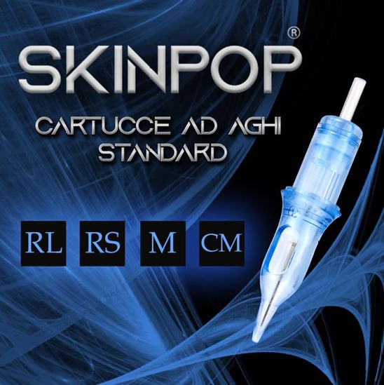 SKINPOP - Cartucce ad Aghi Standard - CURVED MAGNUM